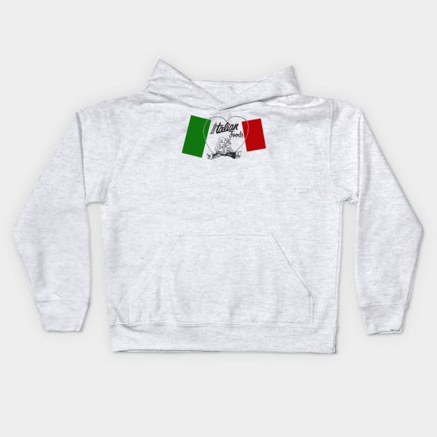 That's Amore Kids Hoodie by bradjbarry